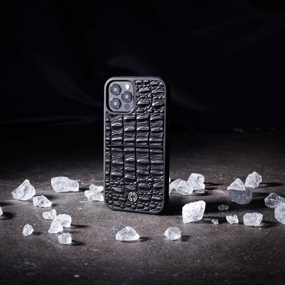 iPhone 13, 13 Pro, 13 Pro Max Custom Genuine Italian Leather Phone Case